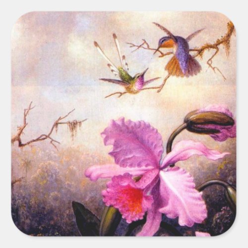 Hummingbirds Sticker