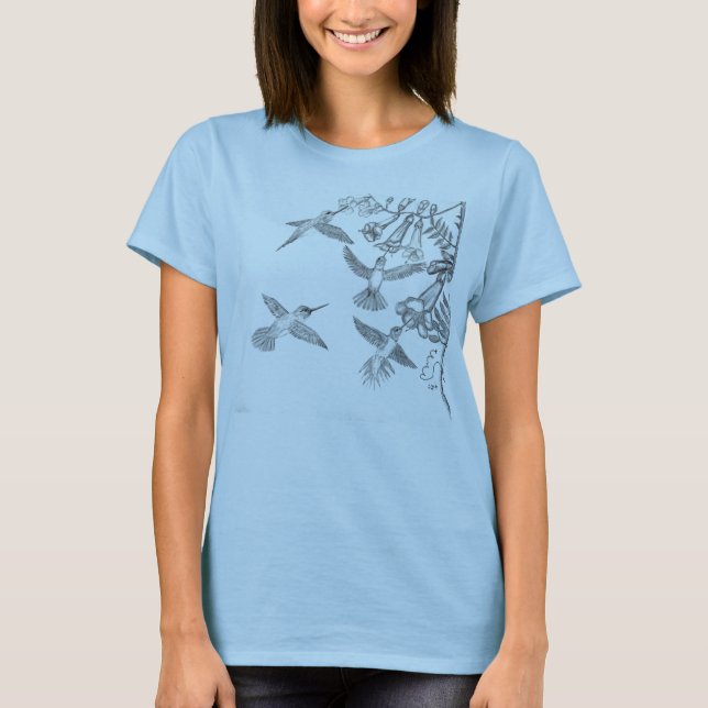 Hummingbirds T-Shirt (Front)
