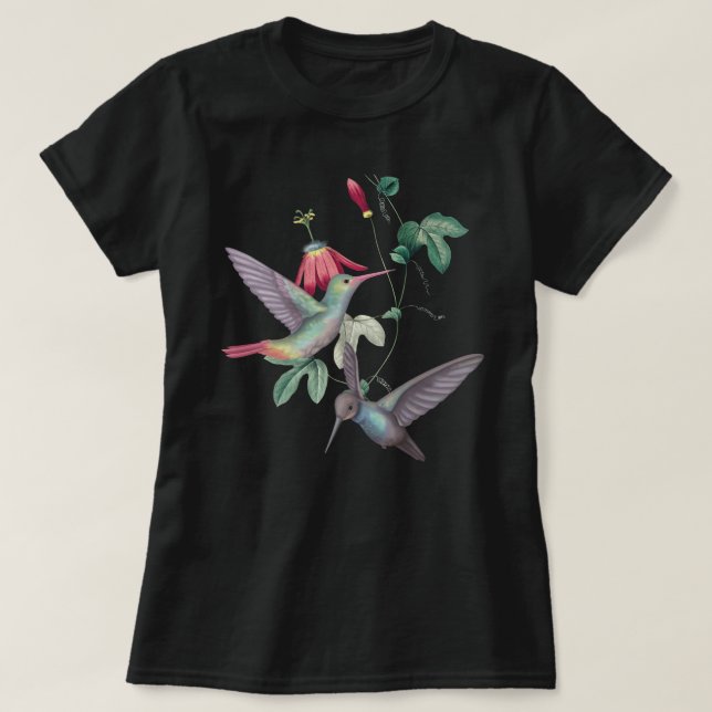 Hummingbirds T-Shirt (Design Front)