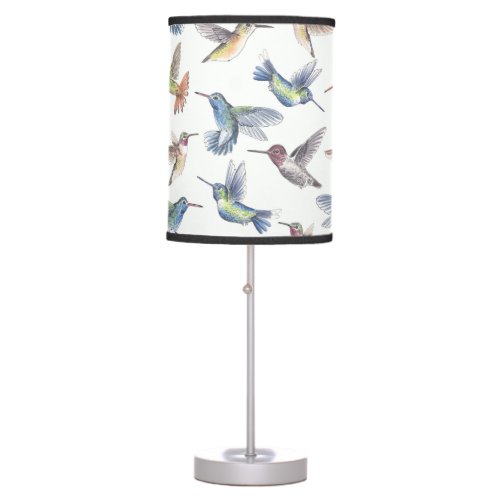 Hummingbirds Table Lamp