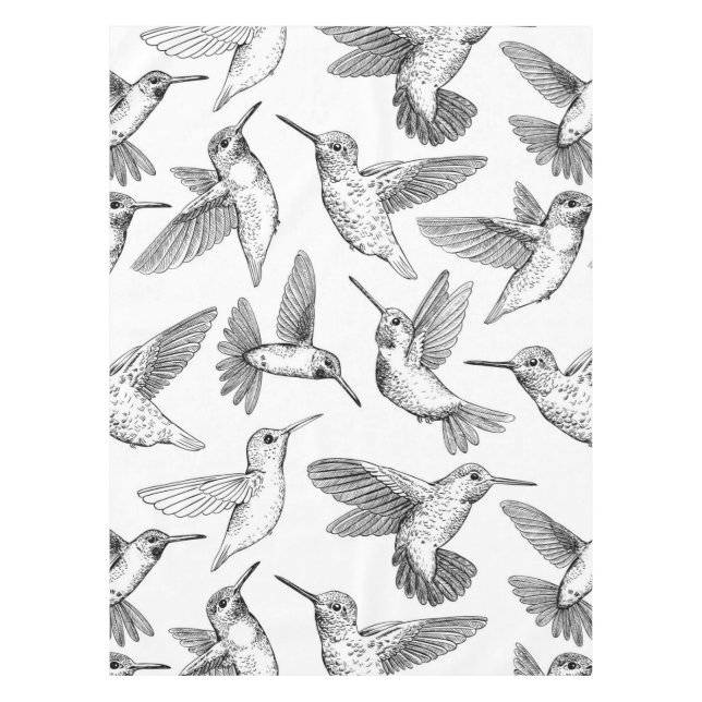 Hummingbirds Tablecloth (Front)