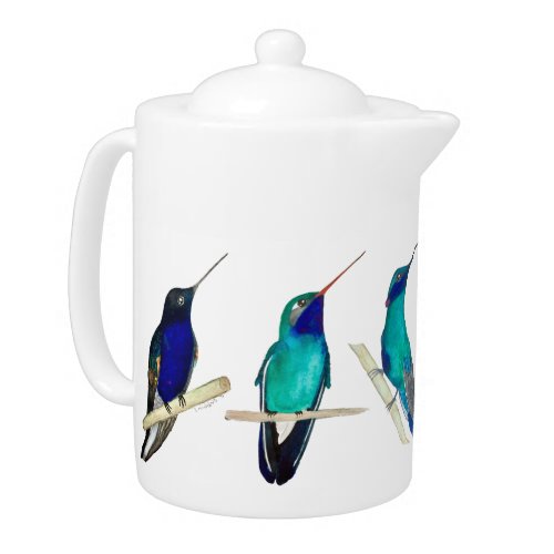 Hummingbirds Teapot