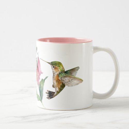 Hummingbirds Two_Tone Coffee Mug