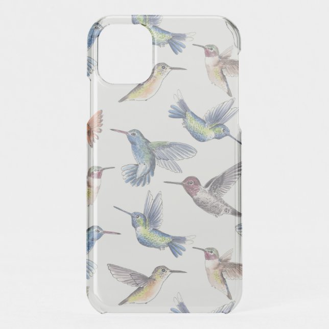Hummingbirds Uncommon iPhone Case (Back)