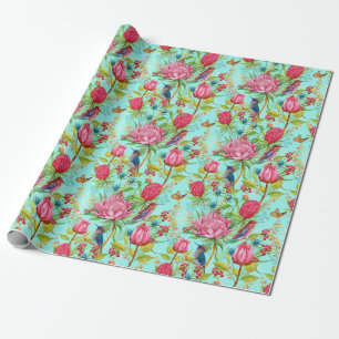 Hummingbirds Wrapping Paper