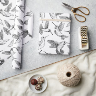Hummingbirds Wrapping Paper