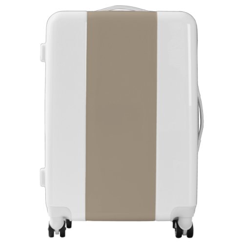 Hummus Beige Light Brown Neutral Solid Color Luggage