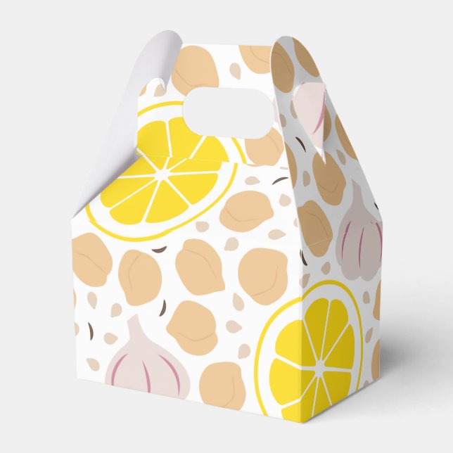 Hummus Favor Box (Front Side)
