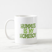 Hummus Is My Homeboy Miug Coffee Mug (Left)