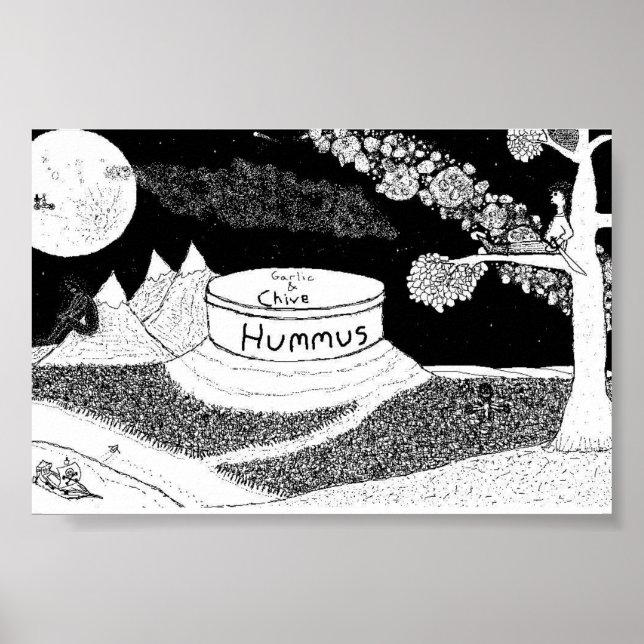 Hummus Poster (Front)