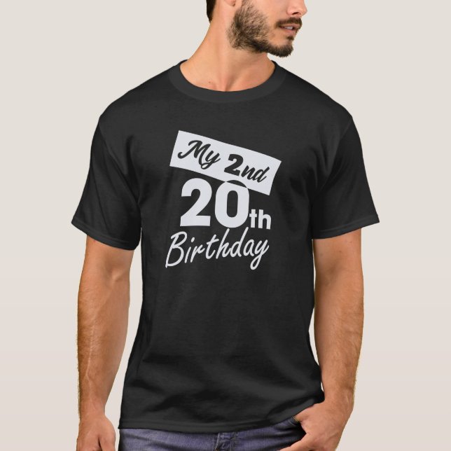 Humor 40 Years Old Bday 1981 40th Birthday Gift T-Shirt (Front)