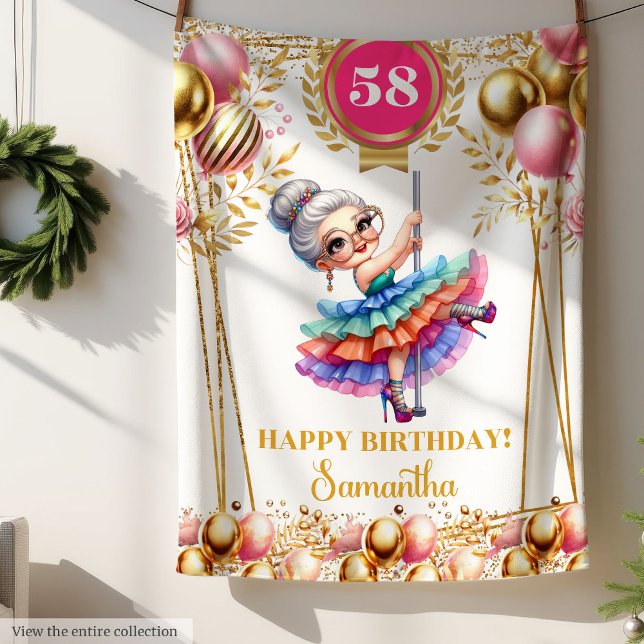 Humor Blanket Personalized Gift for Grandma (Humor Blanket Personalized Gift for Grandma)