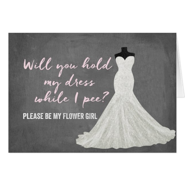 Humor Bride | Bridesmaid Cards (Front Horizontal)