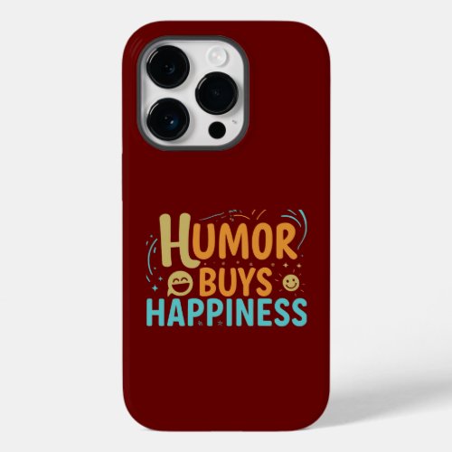 Humor Buys Happiness Case_Mate iPhone 14 Pro Case