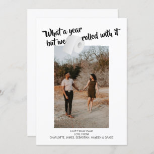 Humor Corona Virus 2020 New Year 2021 Holiday Card