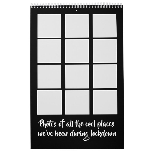 Humor Corona Virus Lockdown Calendar (Cover)