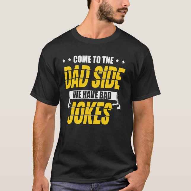 Humor Dad Joke Loading Please Wait Daddy Fathers D T-Shirt (Front)