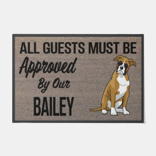 Humor Dog Quotes Mat, Animal Owner Lovely Gift Doormat
