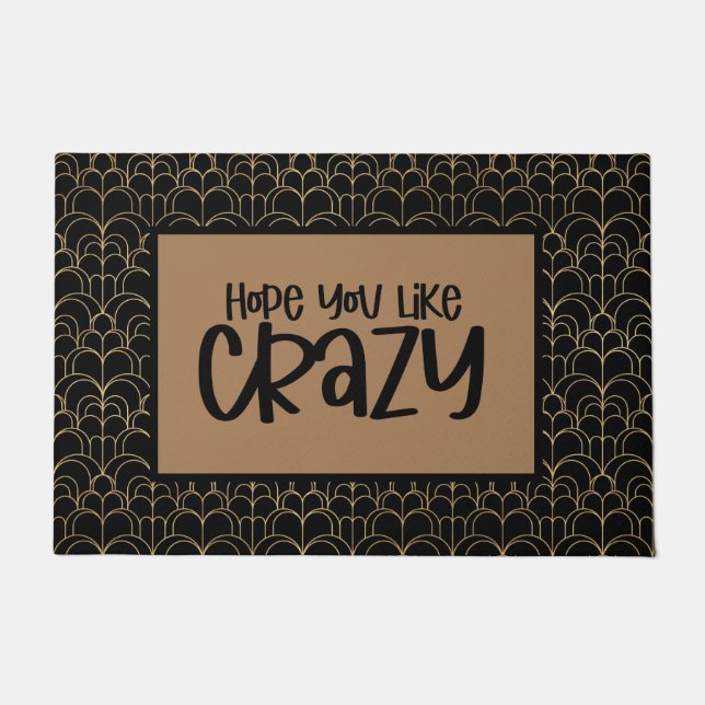 Humor Elegances  Doormat (Front)