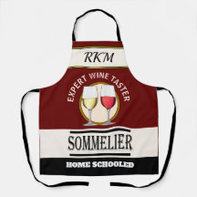 Humor Expert WINE Taster All-Over Print Apron
