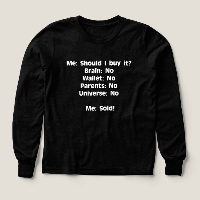 Humor for All Tri-Blend Shirts (Design Front)