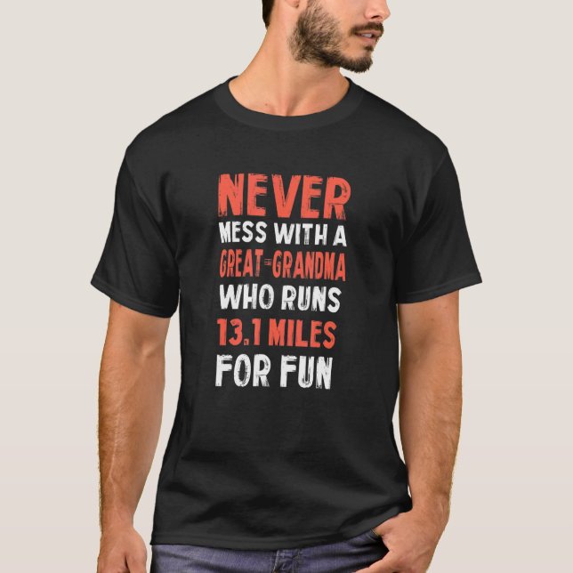 Humor Great grandmom Family Sayings Abuela T-Shirt (Front)