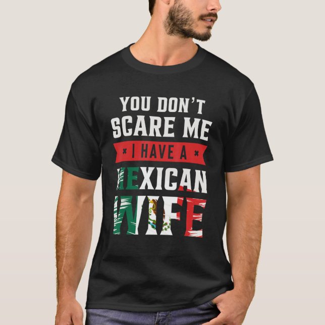 Humor - Hilarious Multicultural Mexico T-Shirt (Front)