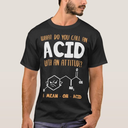 Humor Nerdy Chemistry Gifts_Amino Acid for Women M T_Shirt