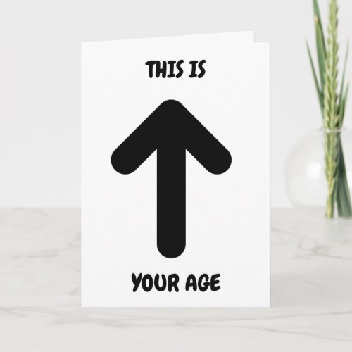 HUMOR ON 60th BIRTHDAY Card