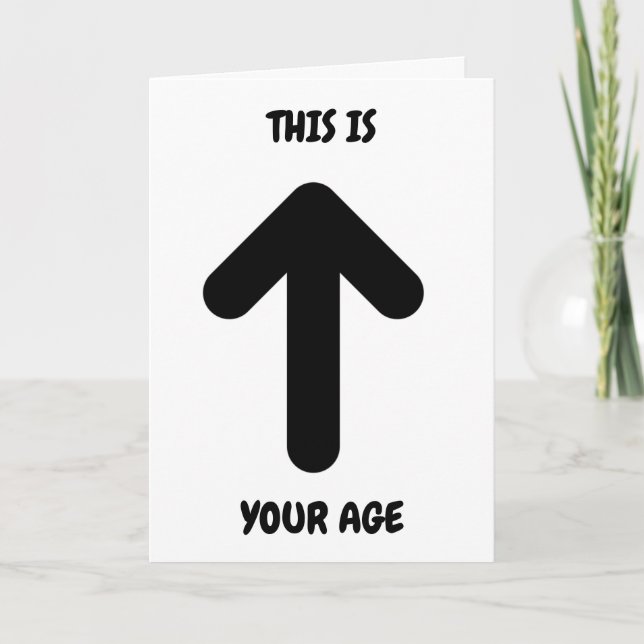 ***HUMOR*** ON **70th BIRTHDAY** Card (Front)