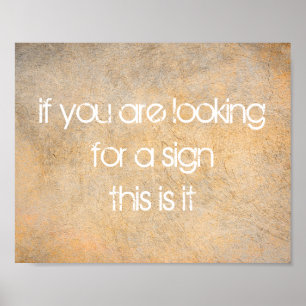 humor quote text on distressed sepia poster