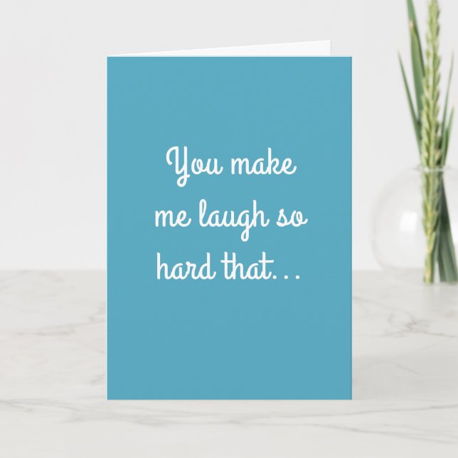 Humor Retro 70's Wife Quote Funny Valentines Day Card (Front)