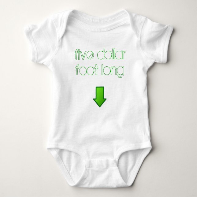 humor sayings baby bodysuit (Front)
