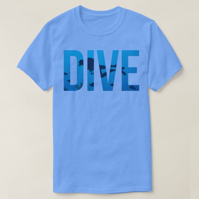 Humor Scuba Diving Funny Diver T-Shirt (Design Front)