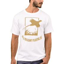 Humor Vintage Gold Pheasant Hunting