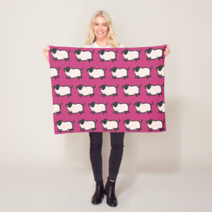 Humorous 2 Pig Year Birthday Choose Color Fleece Blanket