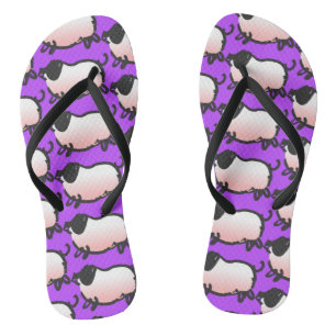 Humorous 3 Pig Year 2019 Choose Color Woman FF Flip Flops