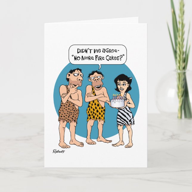 Humorous 41st Birthday Card (Front)