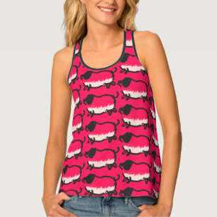 Humorous 4 Pig Year 2019 Choose Color W Tank Top