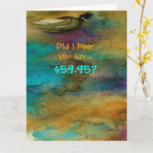 Humorous 60th Birthday Card