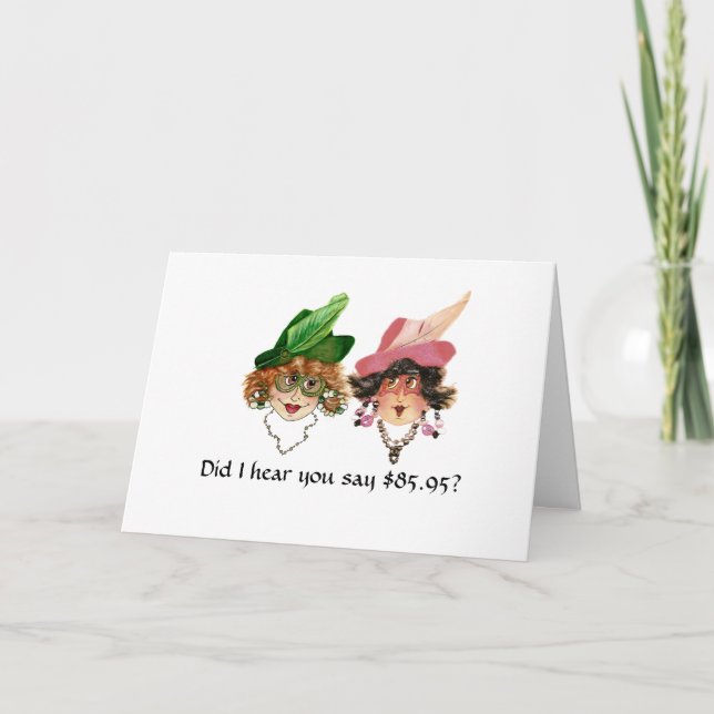 Humorous 86th Birthday for Women Card (Front)
