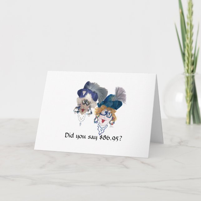 Humorous 87th Birthday for Women Card (Front)