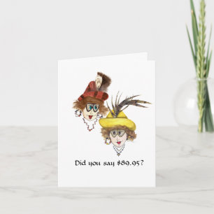 Humorous 90th Birthday for Women Card