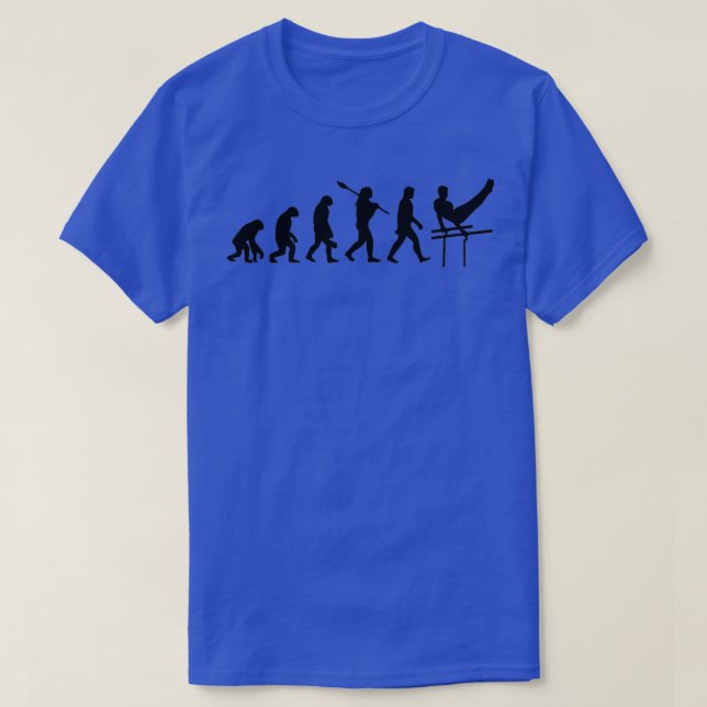 Humorous Acrobatics Athletic Triathlon Weightlifti T-Shirt (Design Front)