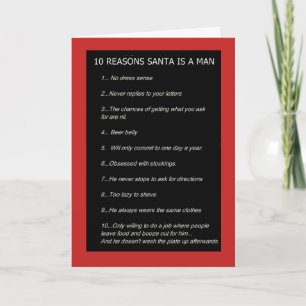 HUMOROUS ADULT ADVICE" AT CHRISTMAS HOLIDAY CARD
