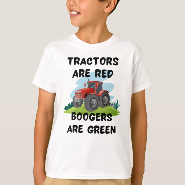 Humorous Agriculture Kids Tee (Front)
