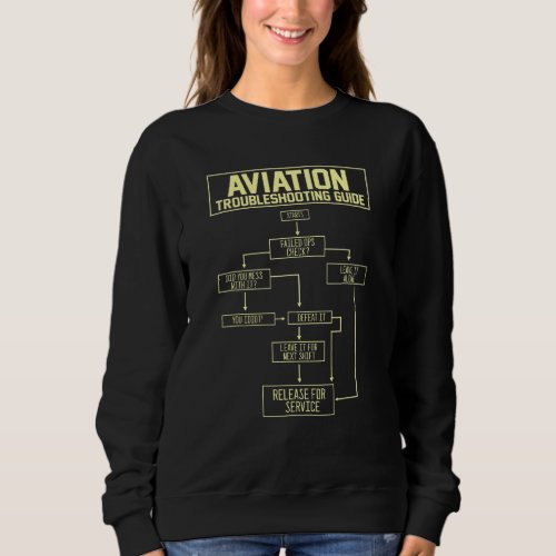 Humorous Aircraft Aircrews Airplane Airship Aviato Sweatshirt