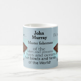 Humorous amateur fisherman-I’d rather be fishing Coffee Mug