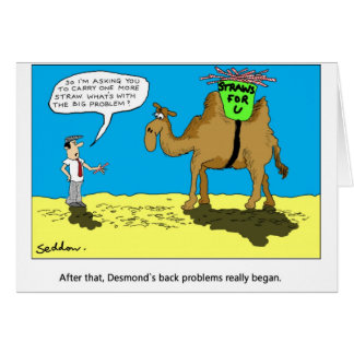 Humorous and original cartoon by Mike Seddon. Cards