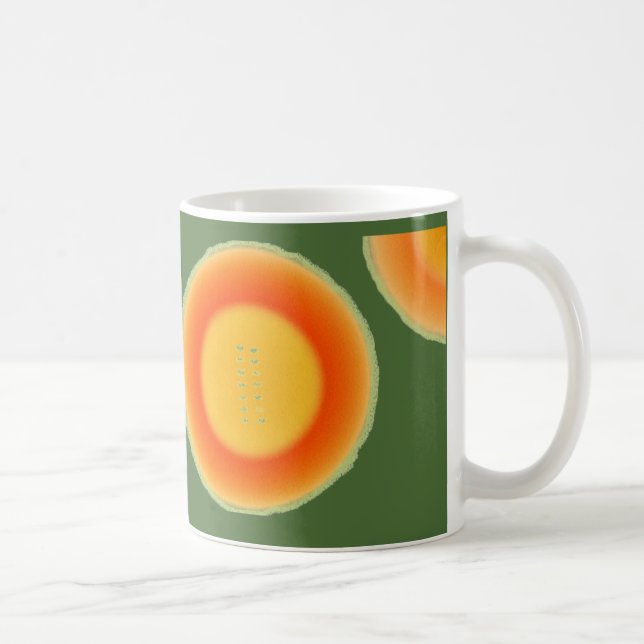 Humorous Baby Boomer Mug Melon - melon yellow (Right)